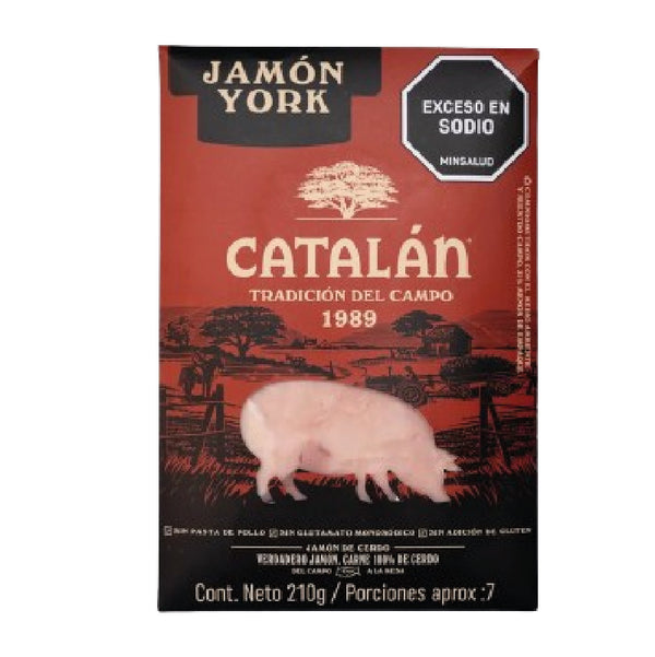 JAMON CATALAN 210G YORK